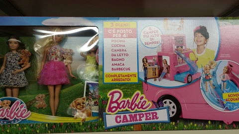 Barbie e il camper | Grandi Sconti | ABBIGLIAMENTO BAMBINO 0 - 16 ANNI