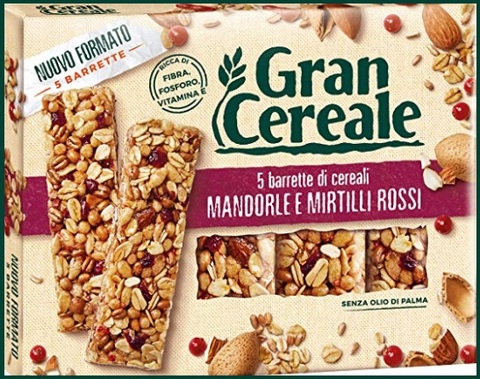 Barrette merenda 4 cereali | Grandi Sconti | Prodotti alimentari da mangiare