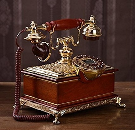 Telefono fisso vecchio stile famiglia continentale | Grandi Sconti | antichità vendita online