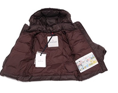 Piumino giacca moncler per bambino dal colore marrone | Grandi Sconti | Negozio Abbigliamento Giovane