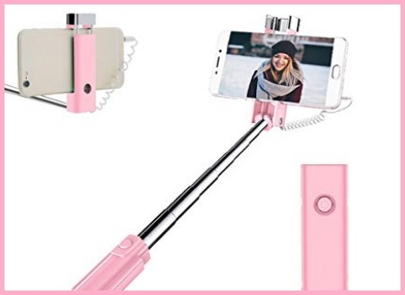 Bastone selfie rosa - Sconto del 44%, bastone per selfie rosa | Grandi Sconti
