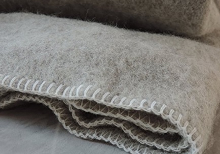 Coperta tradizionale in lana vergine francese | Grandi Sconti | Biancheria per la casa e la persona