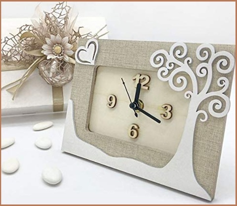 Bomboniere matrimonio utili orologio a forma di cuore | Grandi Sconti | bomboniere online shop per tutte le occasioni