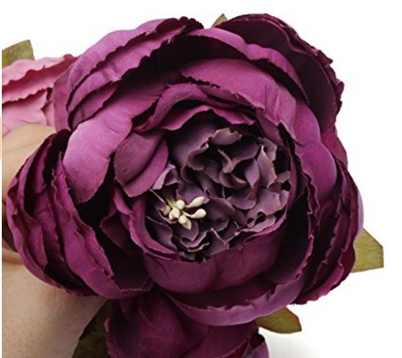 Bouquet elegante e classico fiori viola | Grandi Sconti | Bouquet sposa, composizioni con fiori sintetici