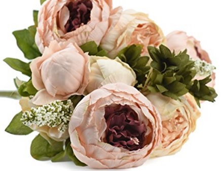 Bouquet fiori artificiali di seta per matrimoni | Grandi Sconti | Bouquet sposa, composizioni con fiori sintetici