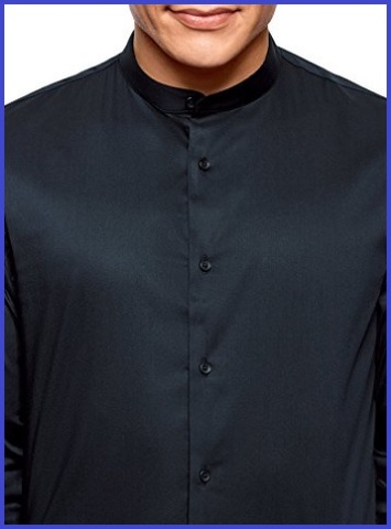 Camicia coreana uomo blu | Grandi Sconti | Camicie coreana