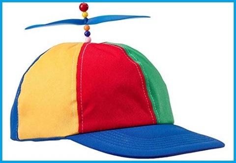 Cappellino con elica per adulto | Grandi Sconti | Cappelli visiera piatta