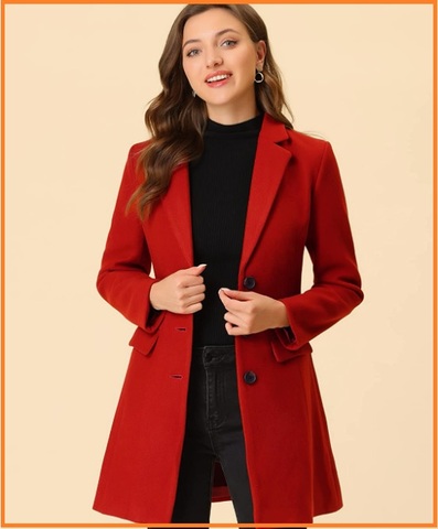Cappotto rosso donna | Grandi Sconti | Dove comprare Cappotti online