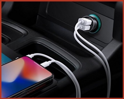 Caricabatteria auto usb iphone x | Grandi Sconti | Caricabatteria auto USB