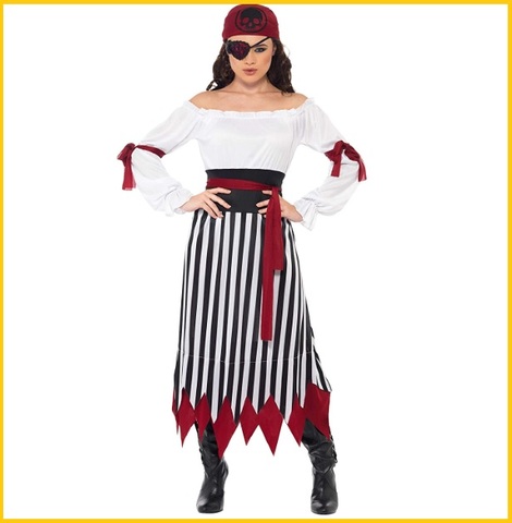 Costume da corsara dell'700 | Grandi Sconti | abiti e vestiti teatrali e costumi di carnevale