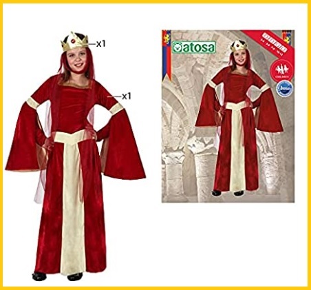 Costume per bambina dama dell'800 | Grandi Sconti | abiti e vestiti teatrali e costumi di carnevale