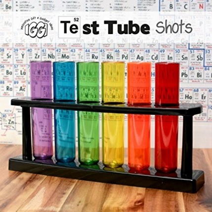 Set bicchieri originali a forma di fiale colorate | Grandi Sconti | Articoli per la casa