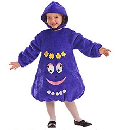 Costume intero viola barbabelle per bambine | Grandi Sconti | Costumi di carnevale per bimbi