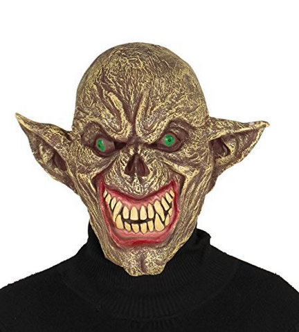 Halloween maschere mostro alieno in gomma | Grandi Sconti | Costumi Halloween economici fai da te