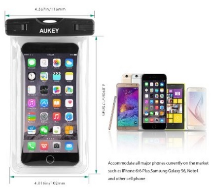 Portacellulare impermeabile per iphone 6 plus | Grandi Sconti | Cover per Cellulari e Smartphone Telefonia Mobile