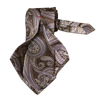 Cravatta damascata tre pieghe fatta a mano | Grandi Sconti | Cravatte Vendita online