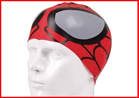 Cuffia piscina spiderman rossa | Grandi Sconti | Dove comprare cuffie da piscina online