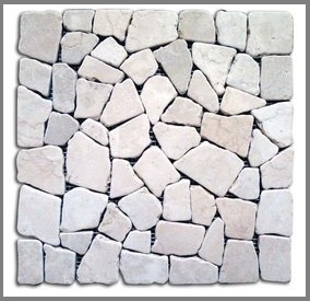 Pavimento in mosaico pietra naturale set 11 pezzi | Grandi Sconti | Pavimenti in Legno e Parquet