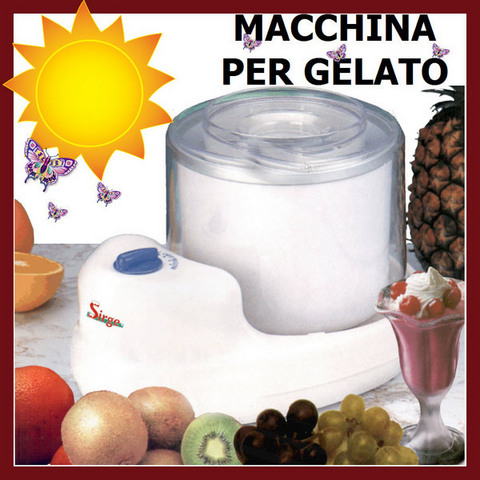 Gelatiera macchina del gelato icecream ice maker ottima | Grandi Sconti | Affari Online
