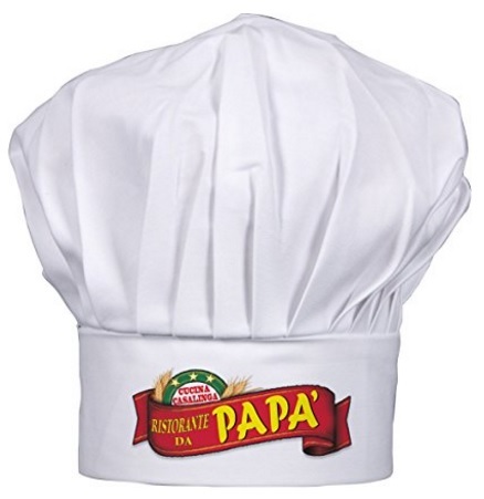 Regali creativi per la festa del papà cappello da cuoco | Grandi Sconti | Festa del Papà idee regalo originali