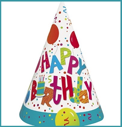 Cappelli happy birthday, colorati | Grandi Sconti | Addobbi allestimento feste, party, per bambini e grandi