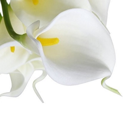Tulipani bianchi artificiali per decorazione | Grandi Sconti | Fiori artificiali, finti e seta