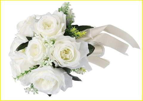 Bouquet con velo da sposa | Grandi Sconti | Fiori Freschi