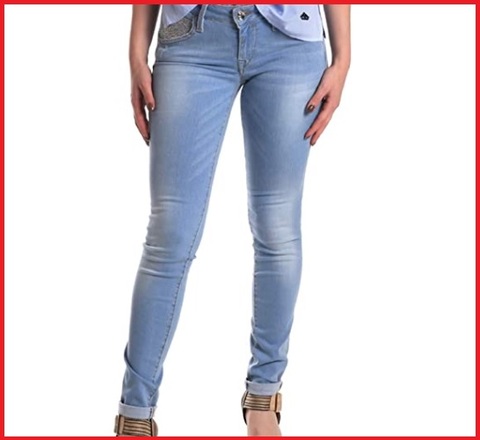 Jeans chiari in cotone stretti della fornarina | Grandi Sconti | Abbigliamento Fornarina