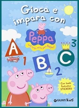Libro completo per imparare con peppa pig | Grandi Sconti | Giochi Educativi per bambini