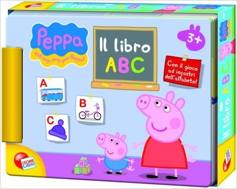 Libro del mondo di peppa pig abc | Grandi Sconti | Giochi Educativi per bambini
