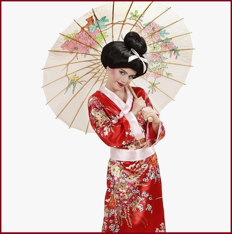 Costume da geisha per bambina età 10-13 | Grandi Sconti | Abiti e Costumi di Carnevale travestimenti e maschere
