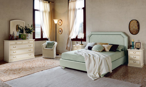 Camera classica letto con testata imbottita lazio | Grandi Sconti | Arredamenti a Roma Qualità e Convenienza