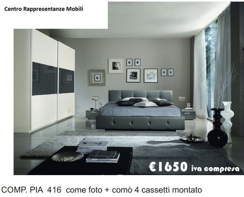 Camera completa letto imbottito roma | Grandi Sconti | Arredamenti a Roma Qualità e Convenienza