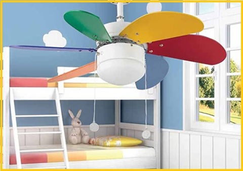 Lampadario ventilatore cameretta bambini | Grandi Sconti | lampadari moderni economici, per cucina, salotto, camera da letto
