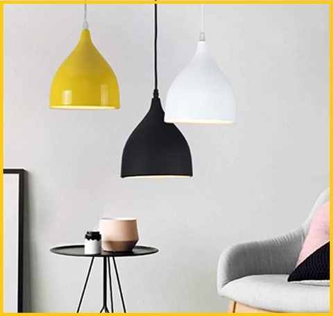 Lampada in alluminio e colorata moderna | Grandi Sconti | lampadari moderni economici, per cucina, salotto, camera da letto