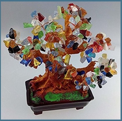 Albero feng shui bonsai giada pietra | Grandi Sconti | Pietre artificiali, Minerali, Cristalli