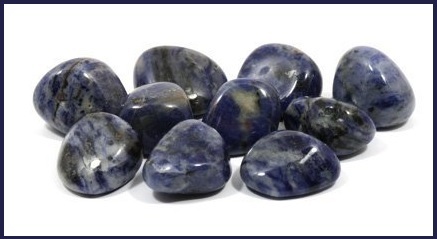 Sodalite pietra minerale | Grandi Sconti | Pietre artificiali, Minerali, Cristalli