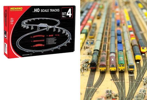 Binari trenini 52 pezzi scala h0 | Grandi Sconti | Modellismo Ferroviario