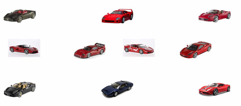 Modellini auto da collezione