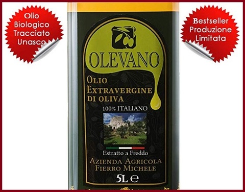 Olio di oliva italiano 5 litri | Grandi Sconti | vendita olio di oliva online