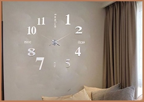 Orologio parete adesivi 3d | Grandi Sconti | Orologi da Parete