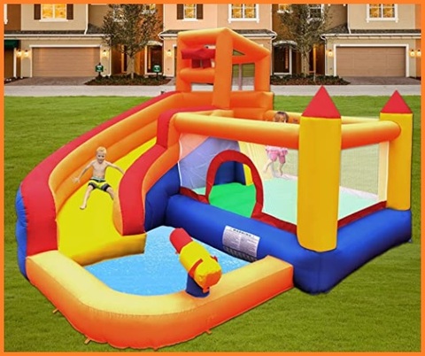 Piscina per bambini con palline a forma di castello | Grandi Sconti | Piscine con Palline