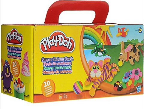 Play-doh super set di pasta colorata da modellare 20 pezzi | Grandi Sconti | Giochi Plastilina PlayDoh