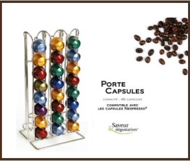 Porta cialde caffè in verticale e ordinato | Grandi Sconti | Porta Capsule Caffè