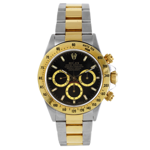 Rolex " cosmograph - daytona " ref. 16523 | Grandi Sconti | Preziosi Gioielleria Orologeria specializzata nella compravendita di orologi usati e gioielli d'epoca. Paghiamo subito in contanti.