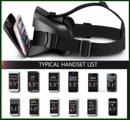 Occhiali per la realtà virtuale per smartphone con joystick - Sconto del 50%, Elettronica | Grandi Sconti