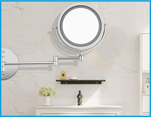 Specchio ingranditore con luce da parete bagno | Grandi Sconti | Specchio Ingranditore