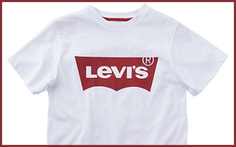 T-shirt levis bambina bianca | Grandi Sconti | t-shirt personalizzate online economiche