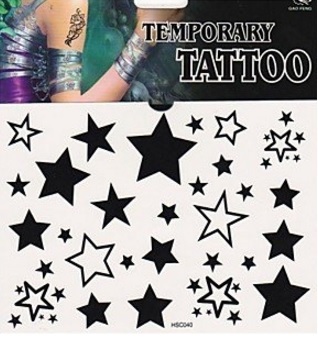 Stelline tatuaggi provvisori e temporanei | Grandi Sconti | Tatuaggi - Tattoo Temporanei