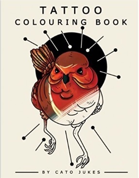 Libro tatoo colouring book | Grandi Sconti | Tatuaggi - Tattoo Temporanei